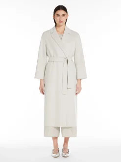 Wool midi coat