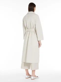 Wool midi coat