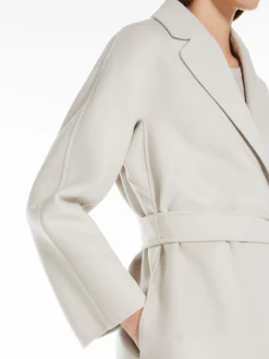 Wool midi coat