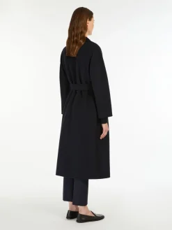 Wool midi coat