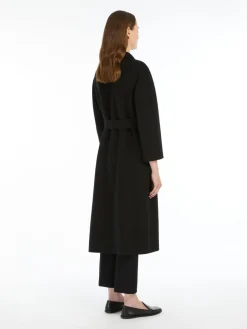 Wool midi coat