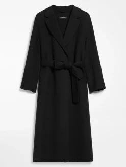 Wool midi coat