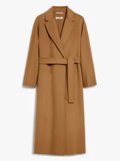 Wool midi coat
