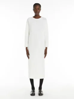 Wool midi dress