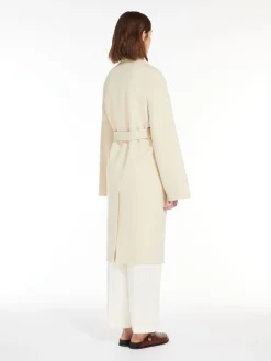 Wool robe coat