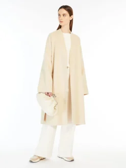 Wool robe coat