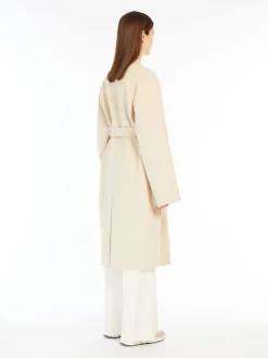 Wool robe coat