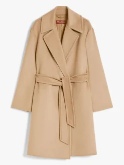 Wool robe coat
