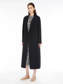Wool robe coat
