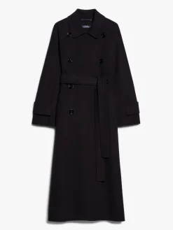 Wool trench coat