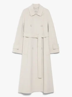Wool trench coat
