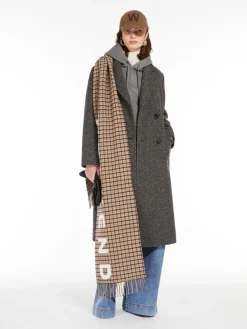 Wool tweed coat