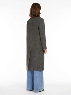 Wool tweed coat
