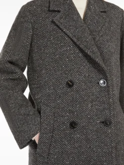 Wool tweed coat
