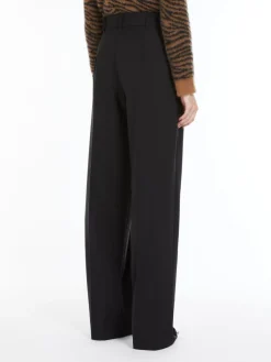 Wool twill trousers