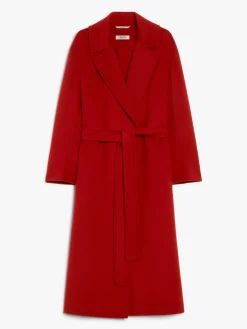 Wool wrap coat