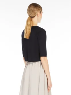 Wool yarn shrug