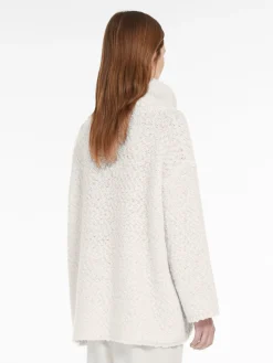 Wool-blend maxi jumper