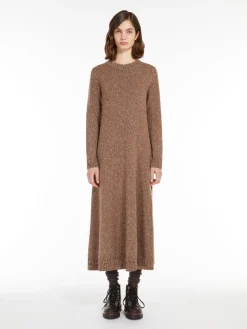 Wool-knit dress
