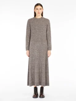 Wool-knit dress