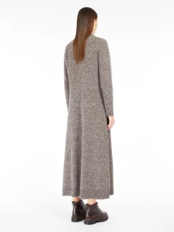Wool-knit dress
