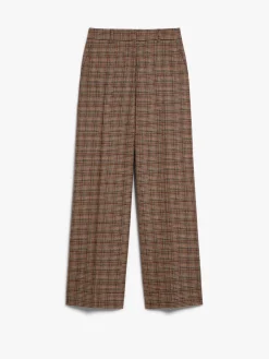 Woollen cloth palazzo trousers
