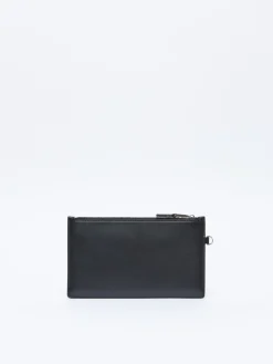 Wrist-strap leather pouch